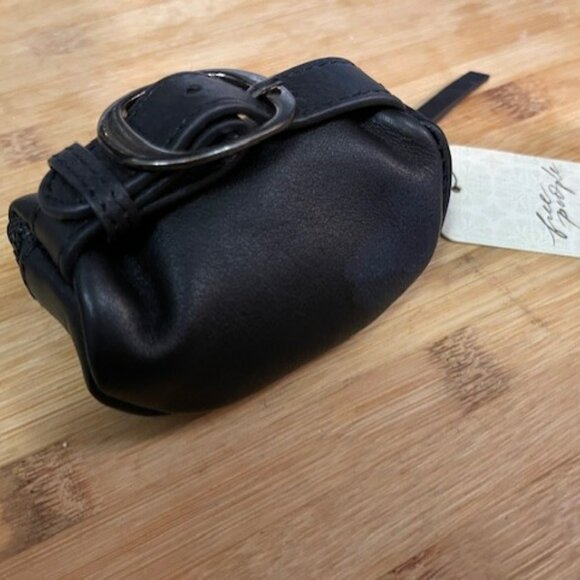 Walk About Leather Wristlet - Mini Purse - Bracelet Bag - Leather Pouch - Picture 12 of 16